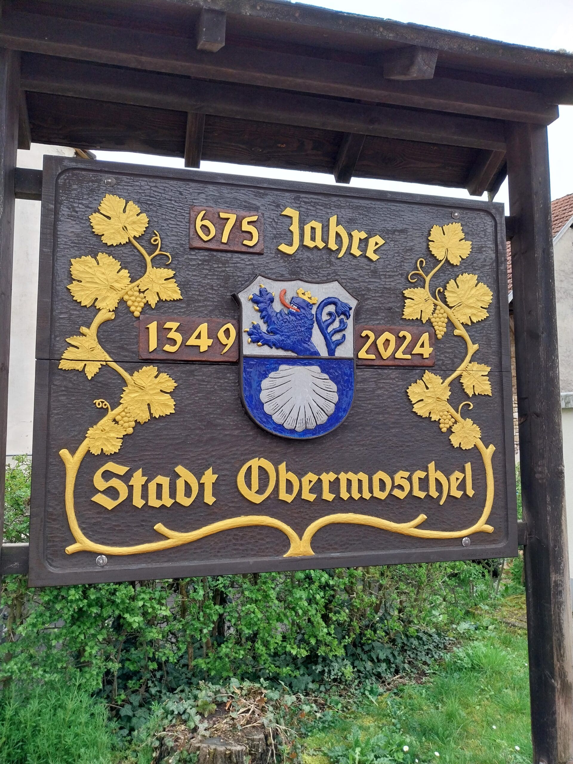 675 Jahre Schild Obermoschel