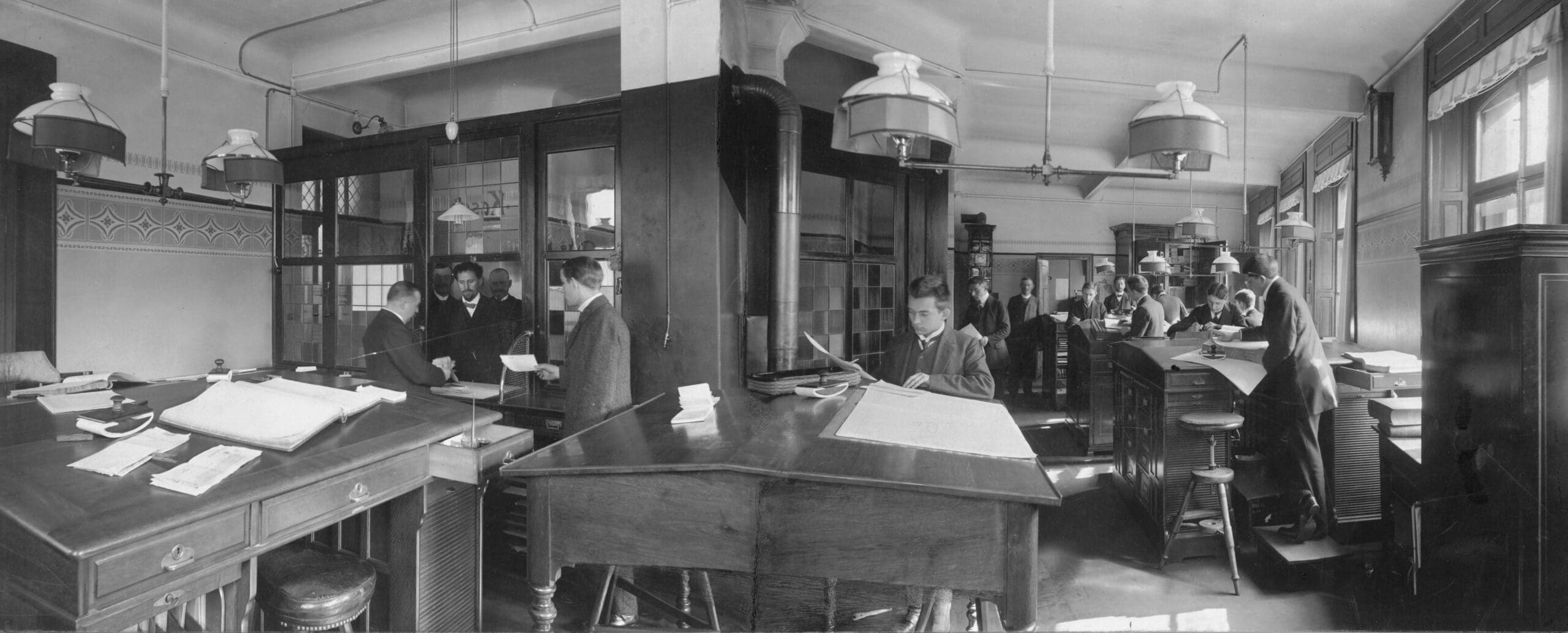 Bankfiliale der Volksbank um 1900