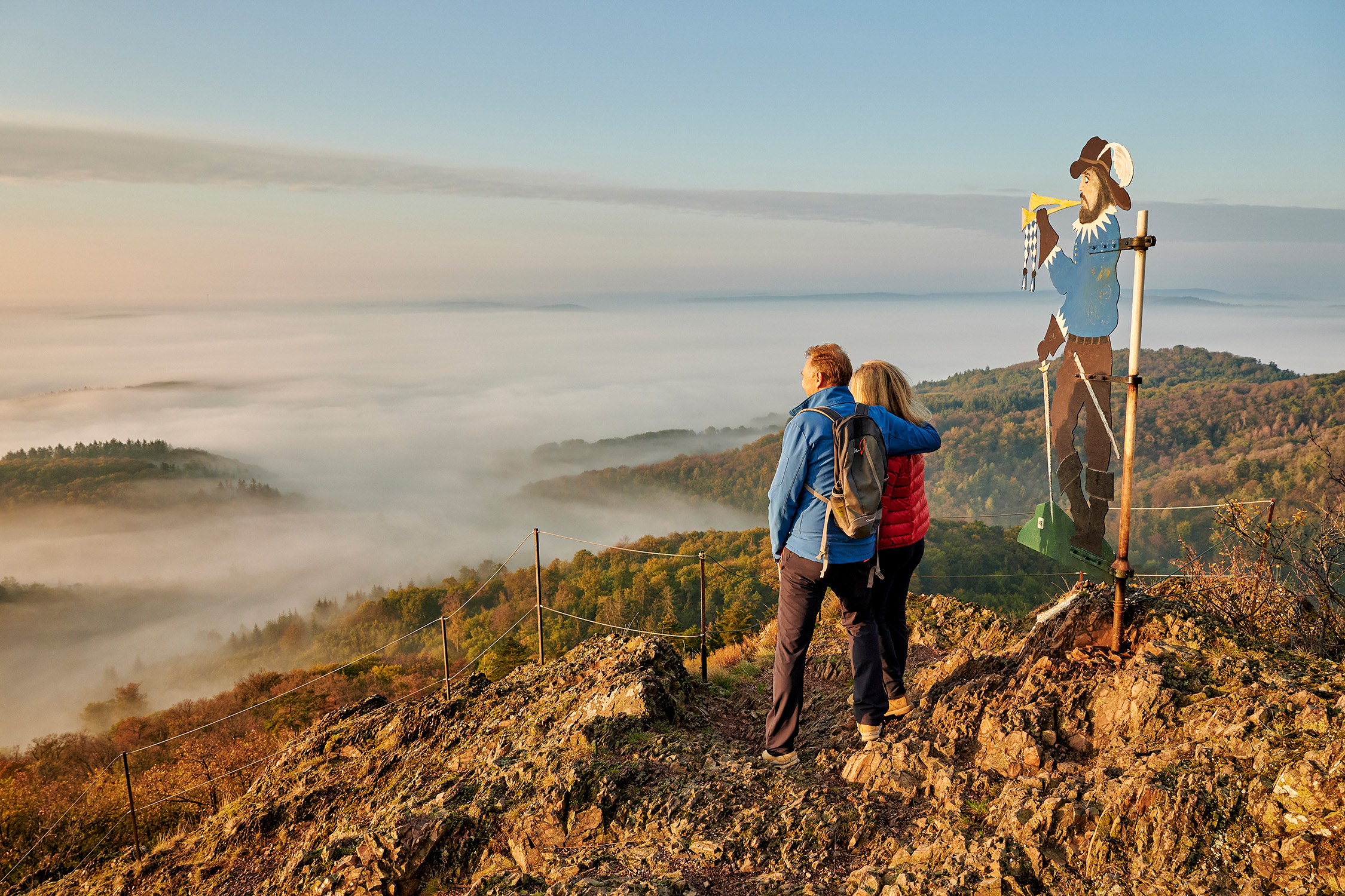 Wanderer am Donnersberg